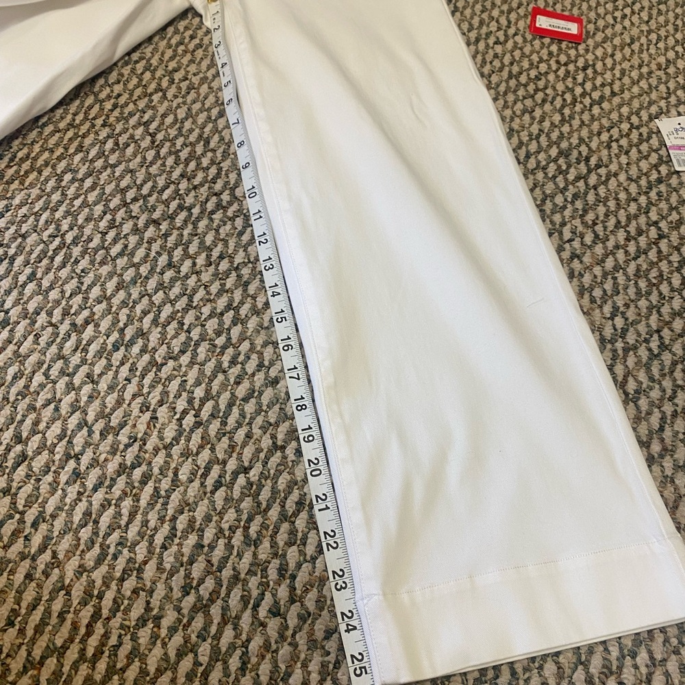 SPANX Stretch Twill Cropped Wide Leg Pant - Picture 4 of 7